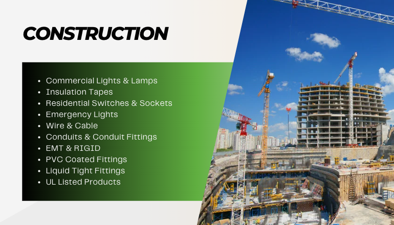 Best Electrical & Explosion proof material supplier for Construction