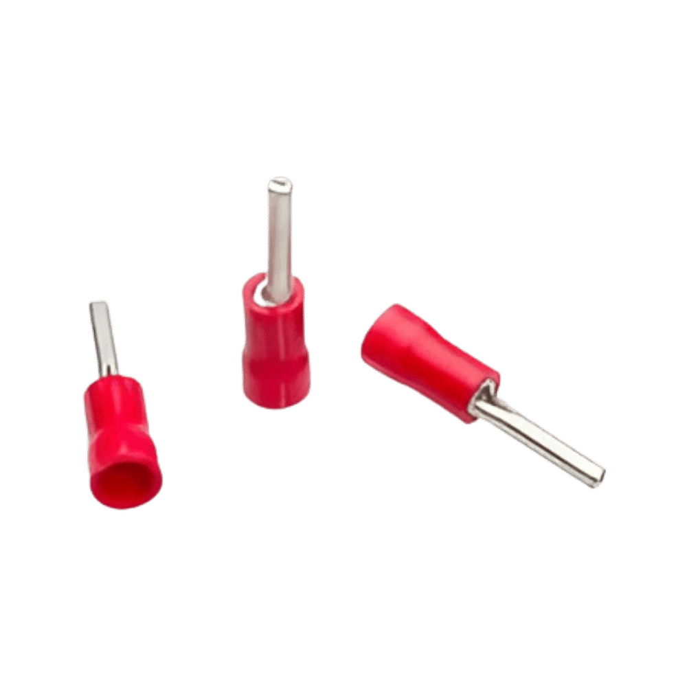 Pre-Insulated Terminal Pin 1.5mm2 X 10mm Red RP10
