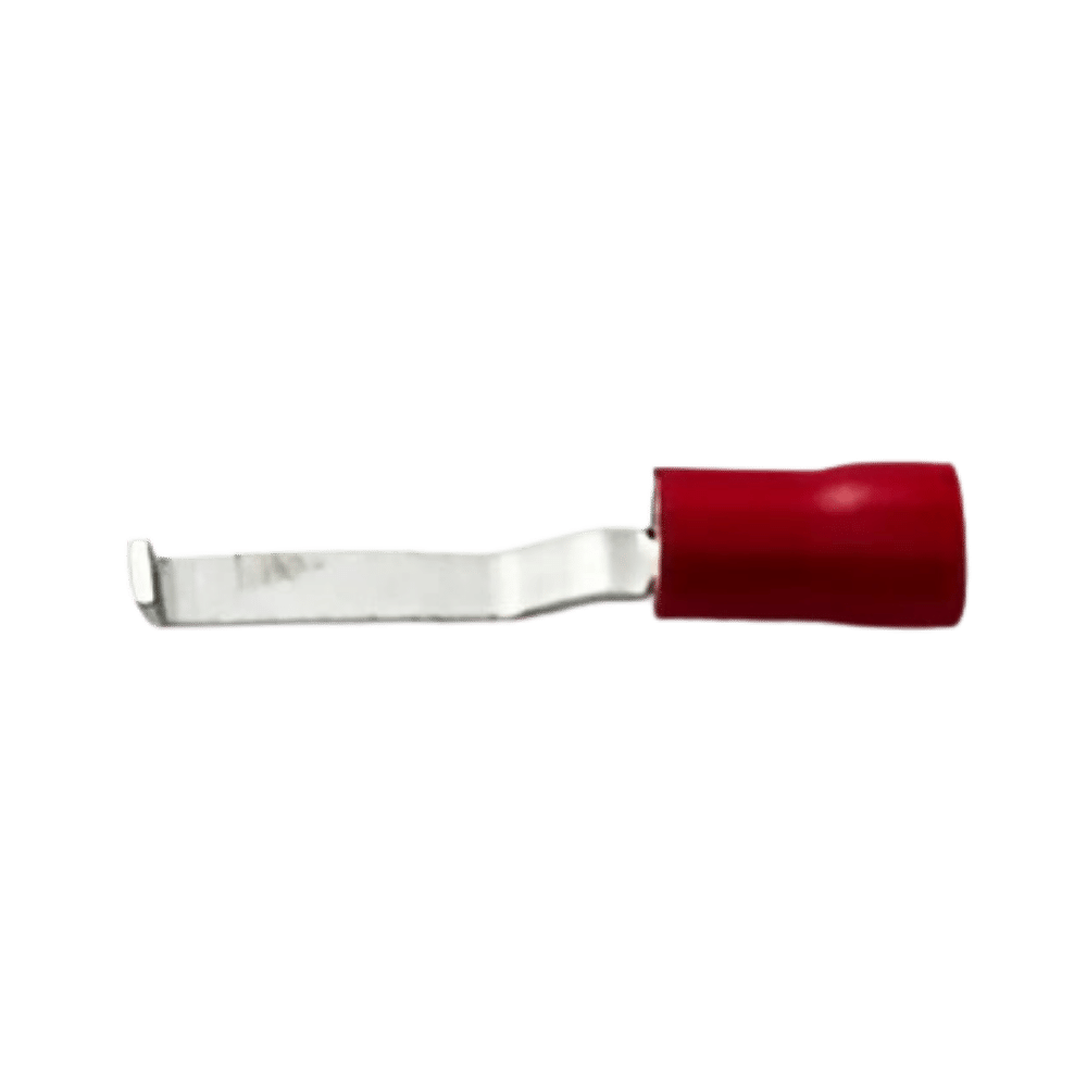 Pre-Insulated Terminal Hook Blade 1.5mm2 Red RHBL3.0