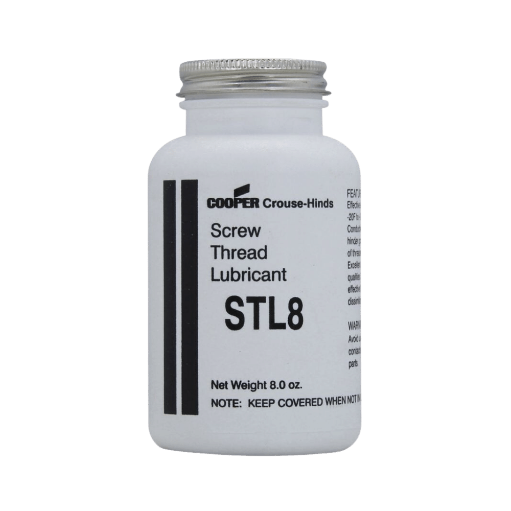 Thread Lubricant 8oz/can Stl8 Crouse Hinds