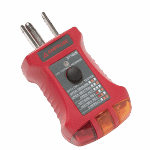 GFCI TESTER AMPROBE ST102A / ST102B