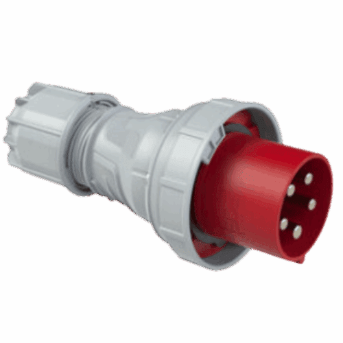 Industrial Plug 125A 5P 400V IP66/IP67 Mobile PCE 045-6
