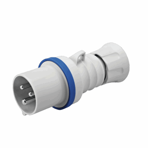Industrial Plug 16A 3P 250V IP44/IP54 Mobile Gewiss GW60004H