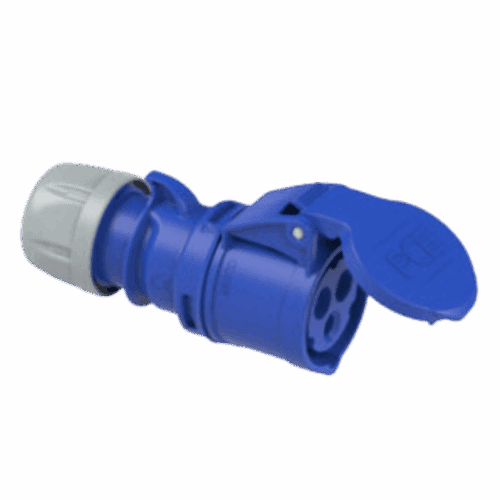 Industrial Socket 32A 3P 230V IP44 Mobile PCE 223-6