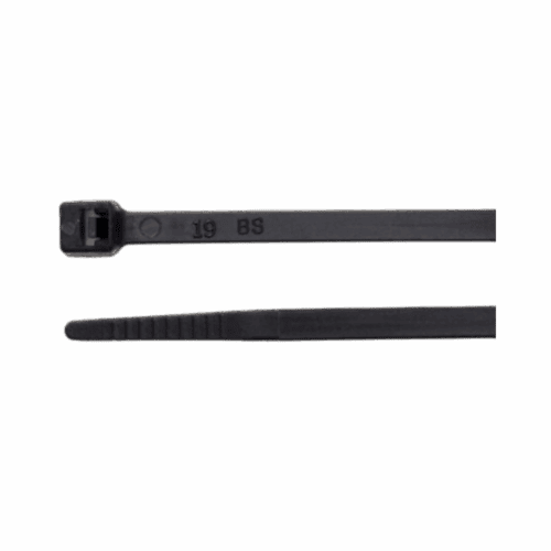 Tie Cable 200mm X 3.6mm Black HFC200IBLK Partex 100Pcs/Pkt