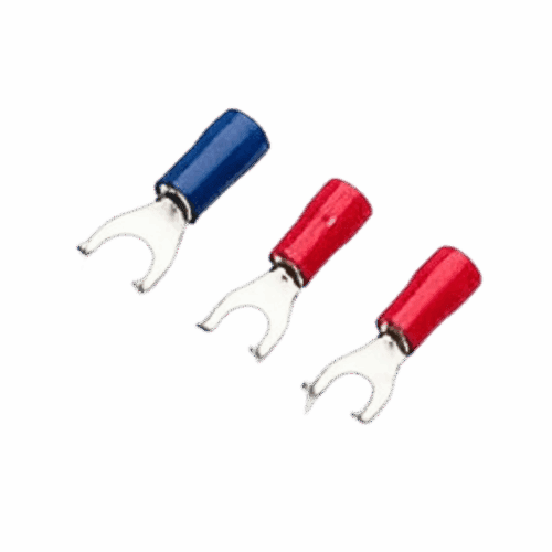 Pre-Insulated Terminal Flanged Fork 1.5mm2 X 4mm RFS43