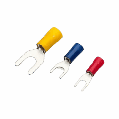 Pre-Insulated Terminal Fork 2.5mm2 X 4mm Blue BS43