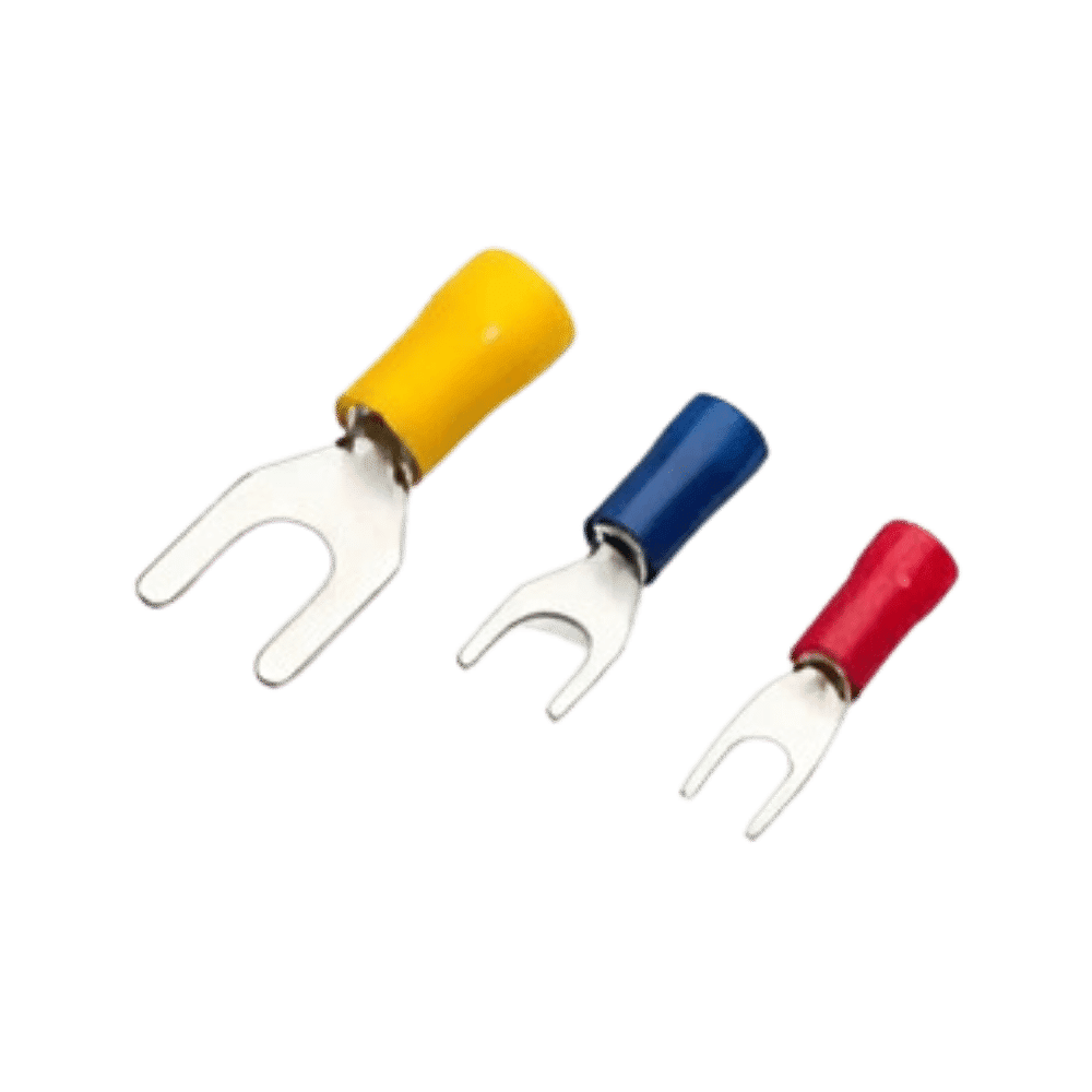 Pre-Insulated Terminal Fork 2.5mm2 X 4mm Blue BS43