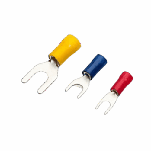 Pre-Insulated Terminal Fork 4-6mm2 X 6mm Yellow YS64