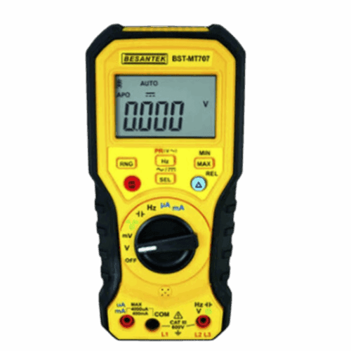 MULTIMETER DIGITAL WITH PHASE ROTATION TESTER BESANTEK BST-MT707